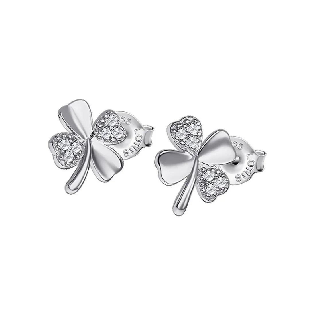 Boucles d'oreilles Femme Lotus Silver - LP3108-4-1 Argent