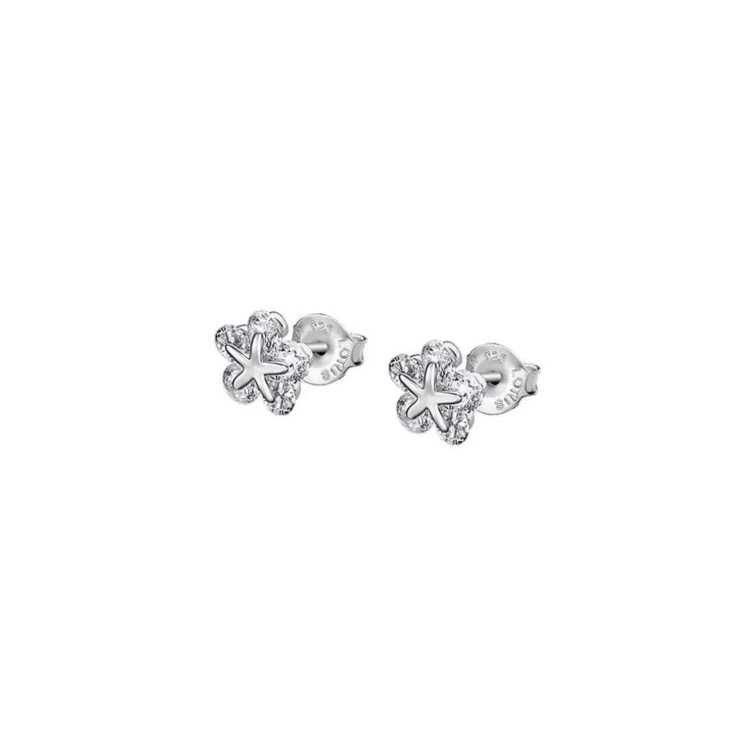 Boucles d'oreilles Femme Lotus Silver - LP3107-4-1
