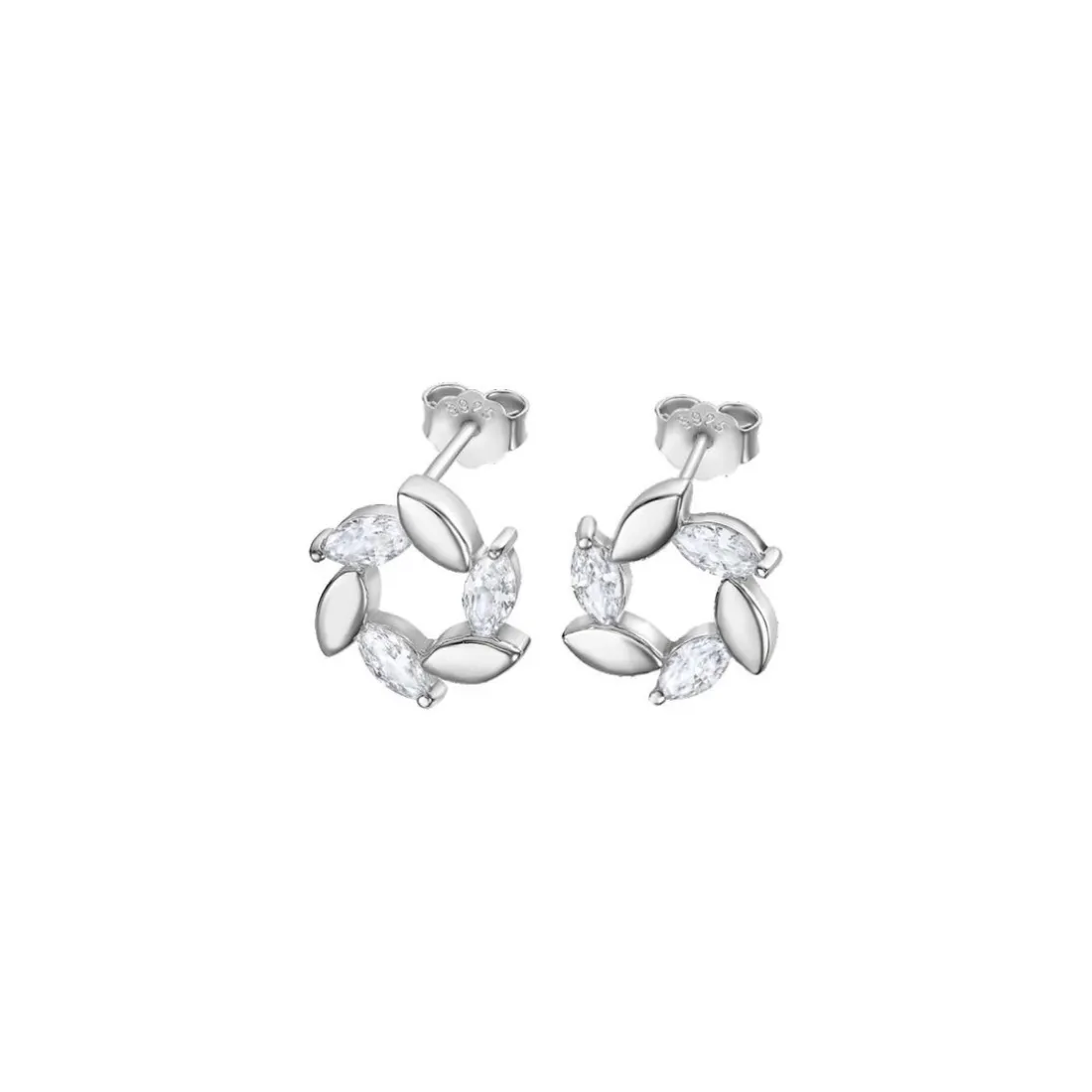 Boucles d'oreilles Femme Lotus Silver - LP3188-4-1 Argent