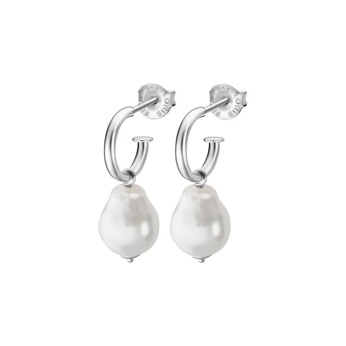 Boucles d’oreilles Femme Lotus Silver - LP3414-4-1 Argent