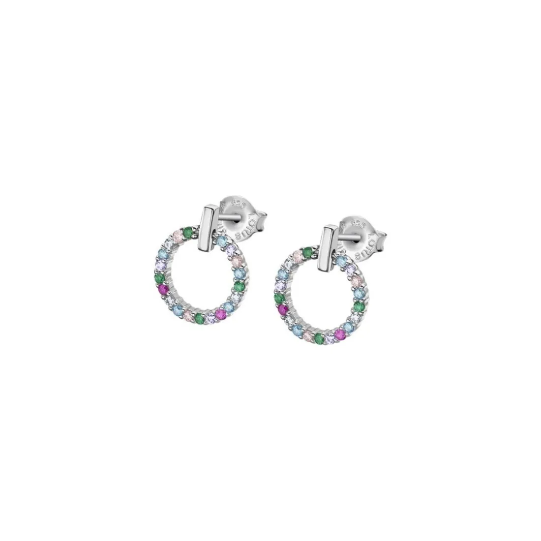 Boucles d’oreilles Femme Lotus Silver - LP3100-4-2 Argent