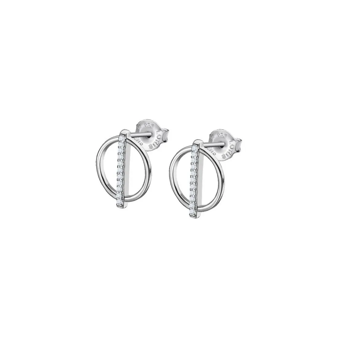 Boucles d'oreilles Femme Lotus Silver - LP3061-4-1 Argent
