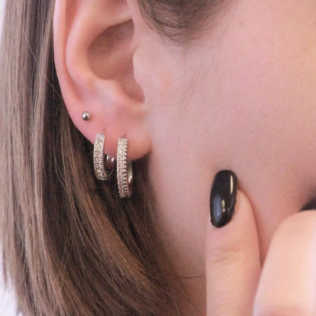 Boucles d'oreilles Femme MYC-Paris - DE0565-S Laiton Argent