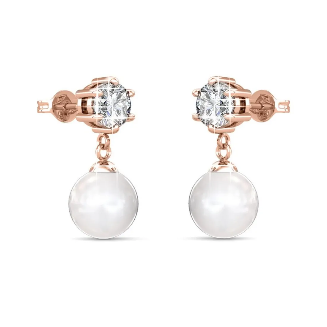 Boucles d’oreilles Femme MYC-Paris - DE0259-RG Laiton Doré rose