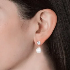 Boucles d’oreilles Femme MYC-Paris - DE0259-RG Laiton Doré rose