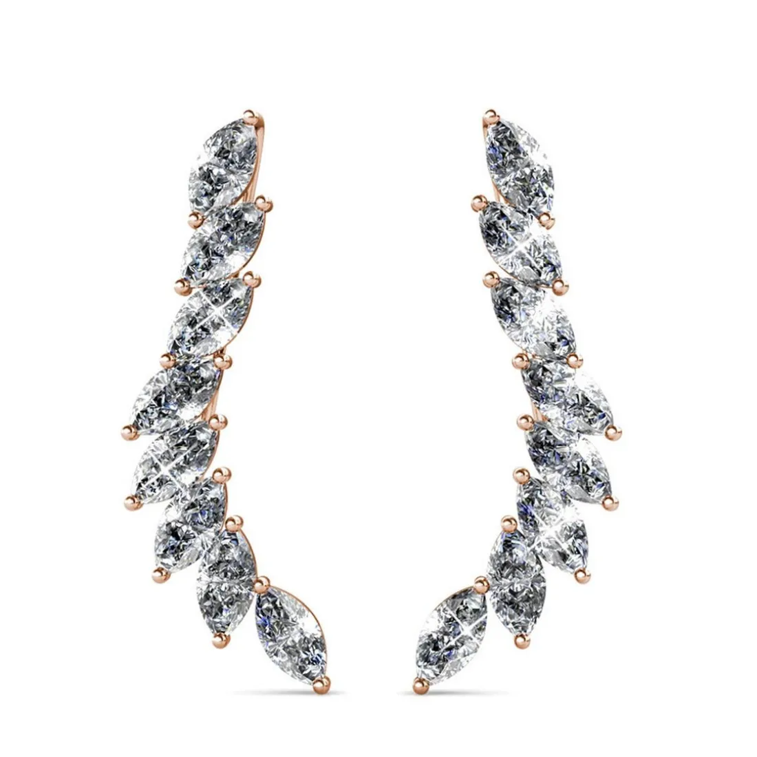 Boucles d’oreilles Femme MYC-Paris - DE0340-RG-C Laiton Doré rose
