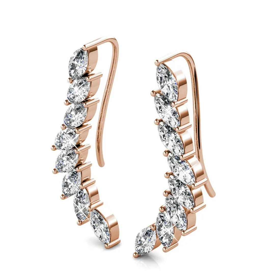 Boucles d’oreilles Femme MYC-Paris - DE0340-RG-C Laiton Doré rose