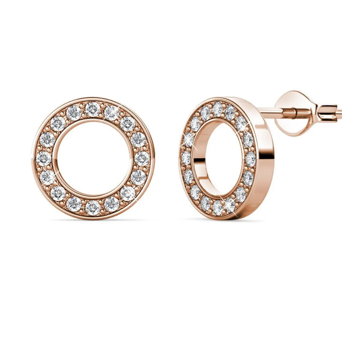 Boucles d’oreilles Femme MYC-Paris - DE0323-RG Laiton Doré rose