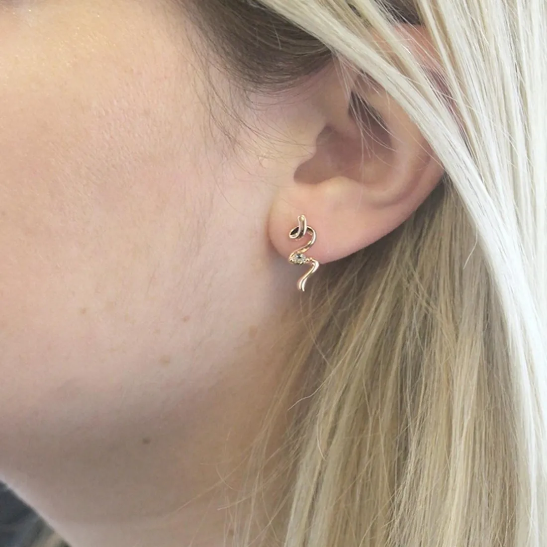 Boucles d’oreilles Femme MYC-Paris EVIDENCE - DE0033-RG Laiton Doré rose