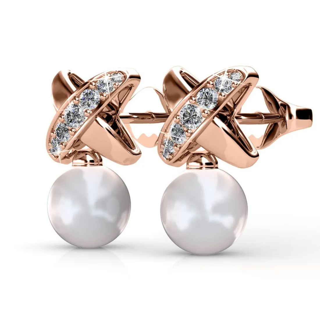 Boucles d’oreilles Femme MYC-Paris - DE0246-RG Laiton Doré rose