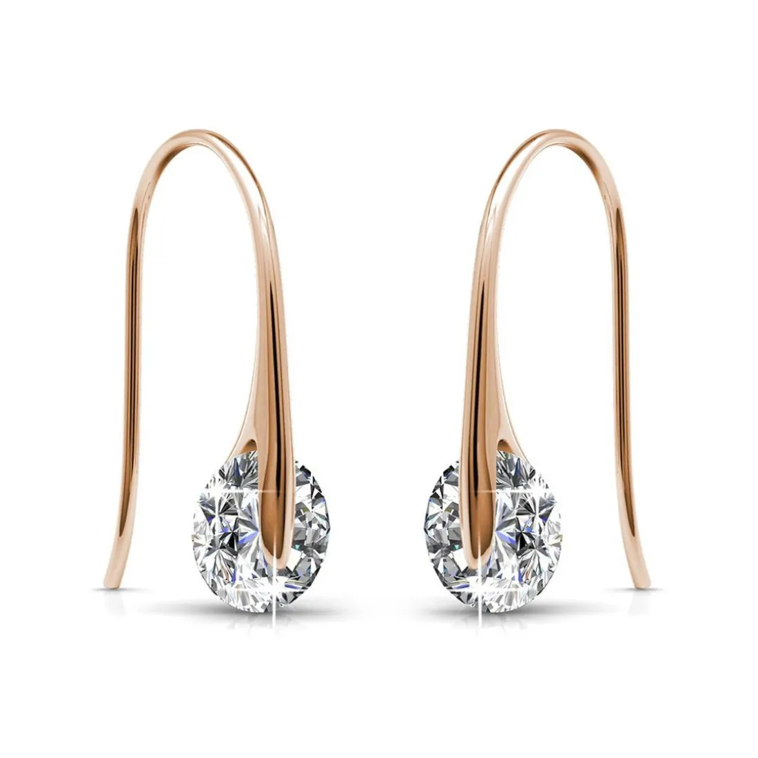 Boucles d’oreilles Femme MYC-Paris EVIDENCE - DE0162-RG Laiton Doré rose