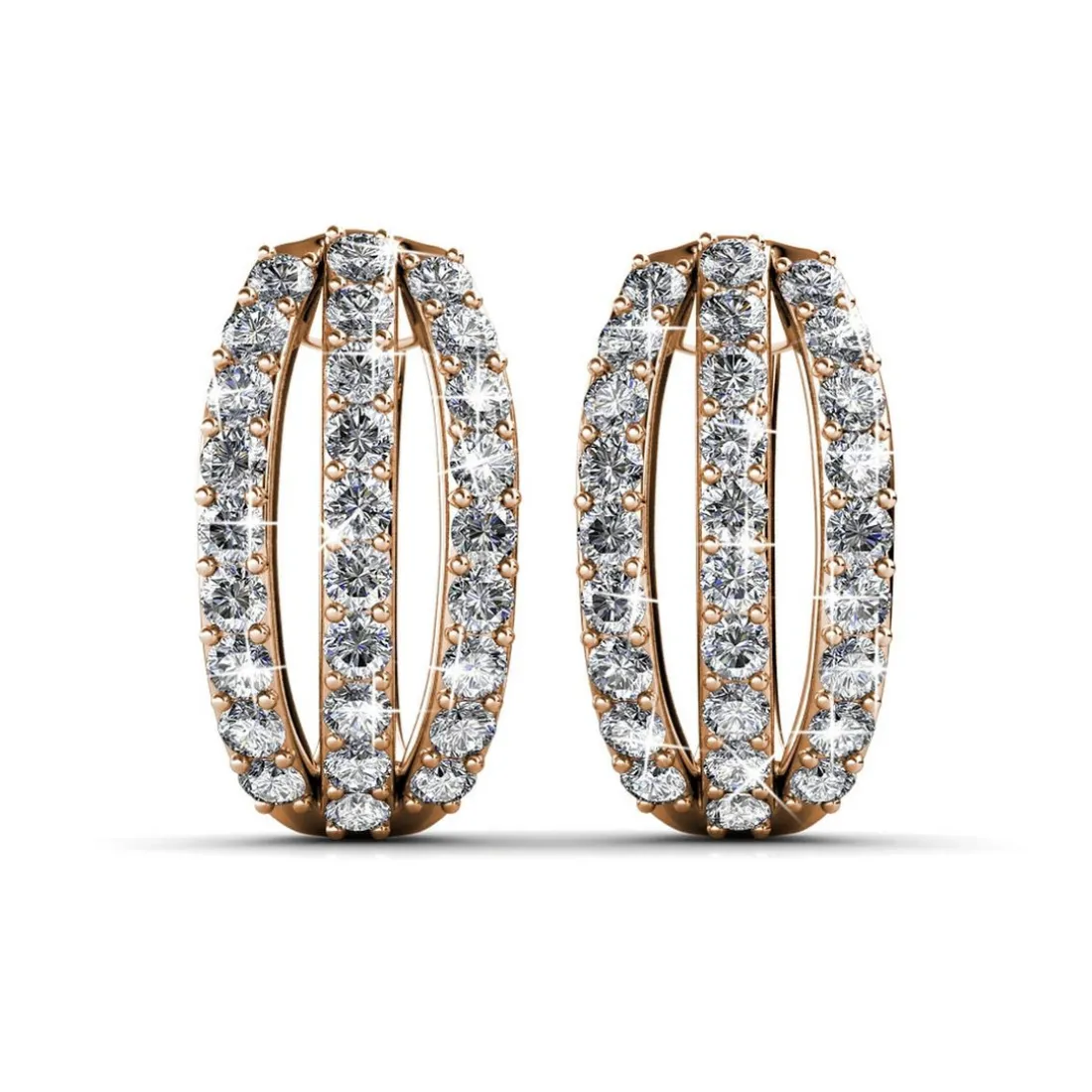 Boucles d’oreilles Femme MYC-Paris - DE0153-RG Laiton Doré rose