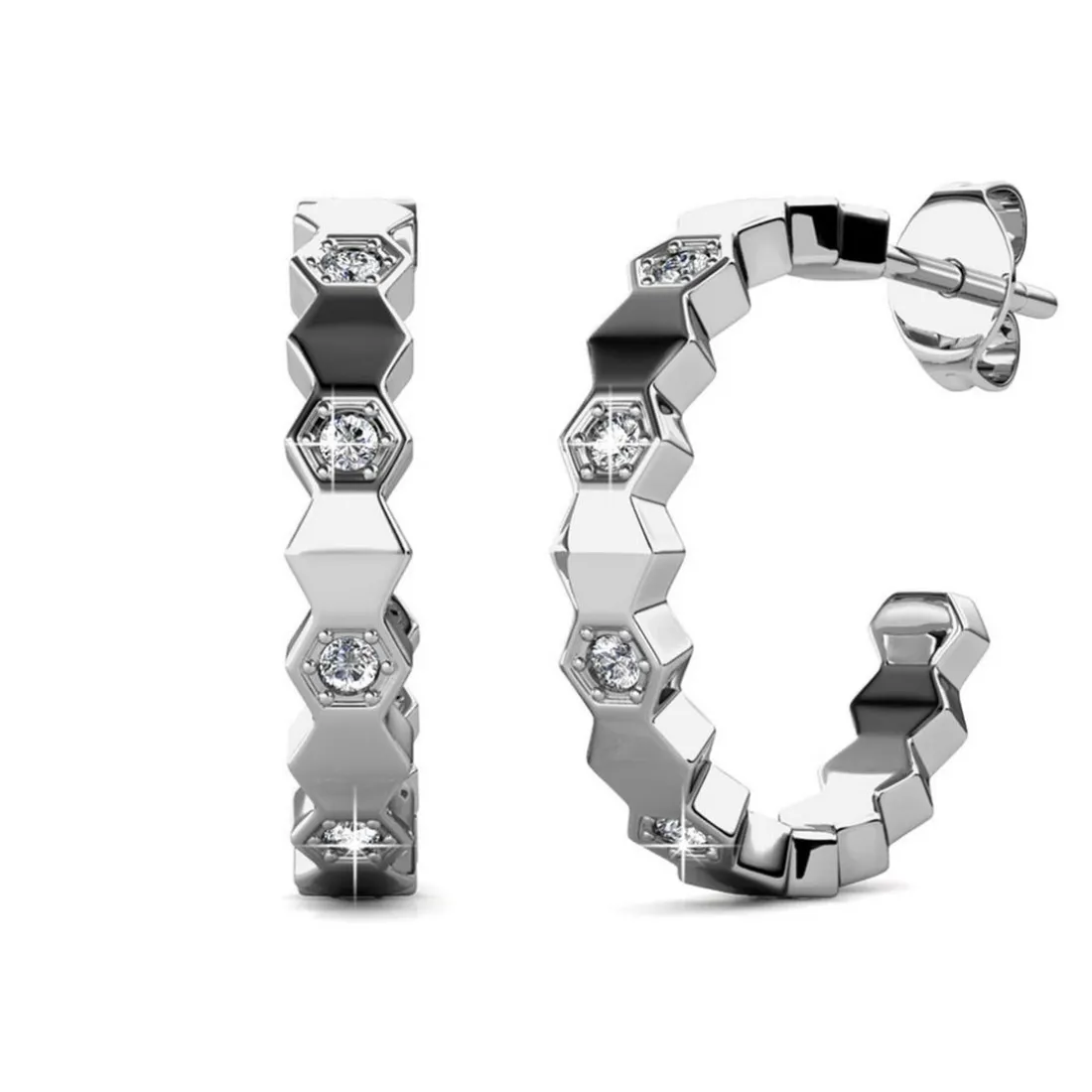 Boucles d’oreilles Femme MYC-Paris - DE0136-S Laiton Argent