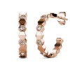 Boucles d’oreilles Femme MYC-Paris - DE0136-RG Laiton Doré rose