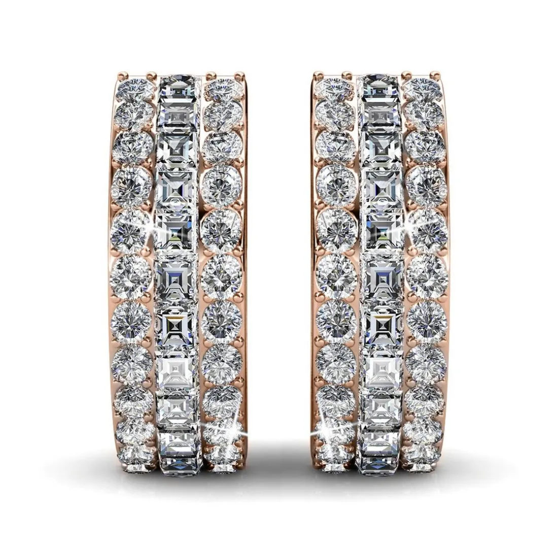 Boucles d’oreilles Femme MYC-Paris - DE0057-RG Laiton Doré rose