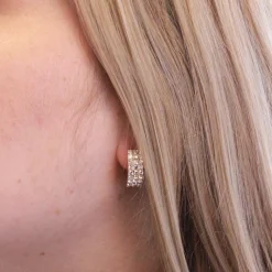 Boucles d’oreilles Femme MYC-Paris - DE0057-RG Laiton Doré rose