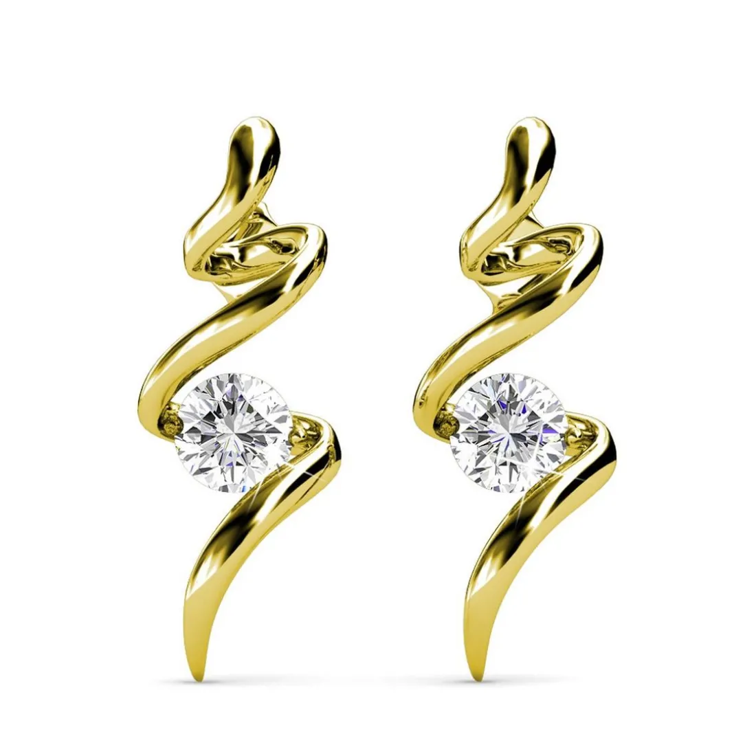 Boucles d’oreilles Femme MYC-Paris EVIDENCE - DE0033-G Laiton Doré