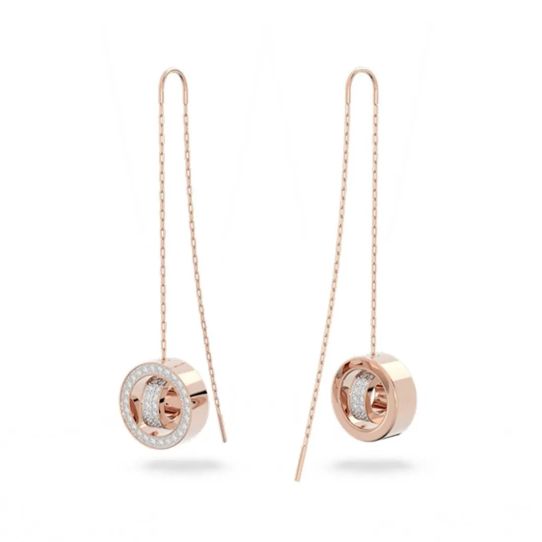 Boucles d’oreilles Femme Swarovski - 5636504 Métal Doré rose