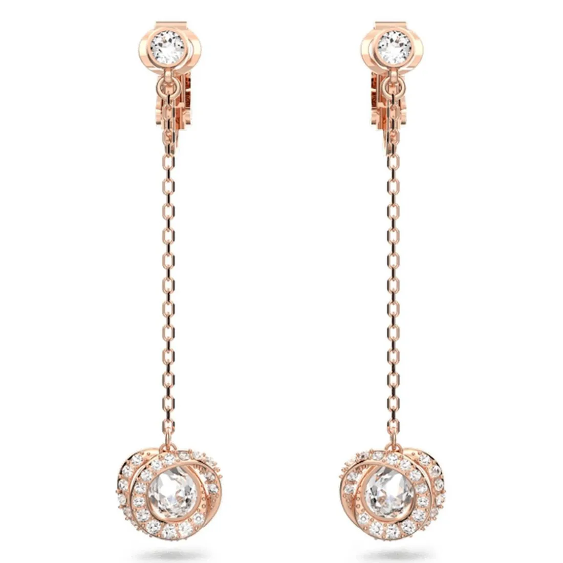Boucles d’oreilles Femme Swarovski - 5636508 Métal Doré rose