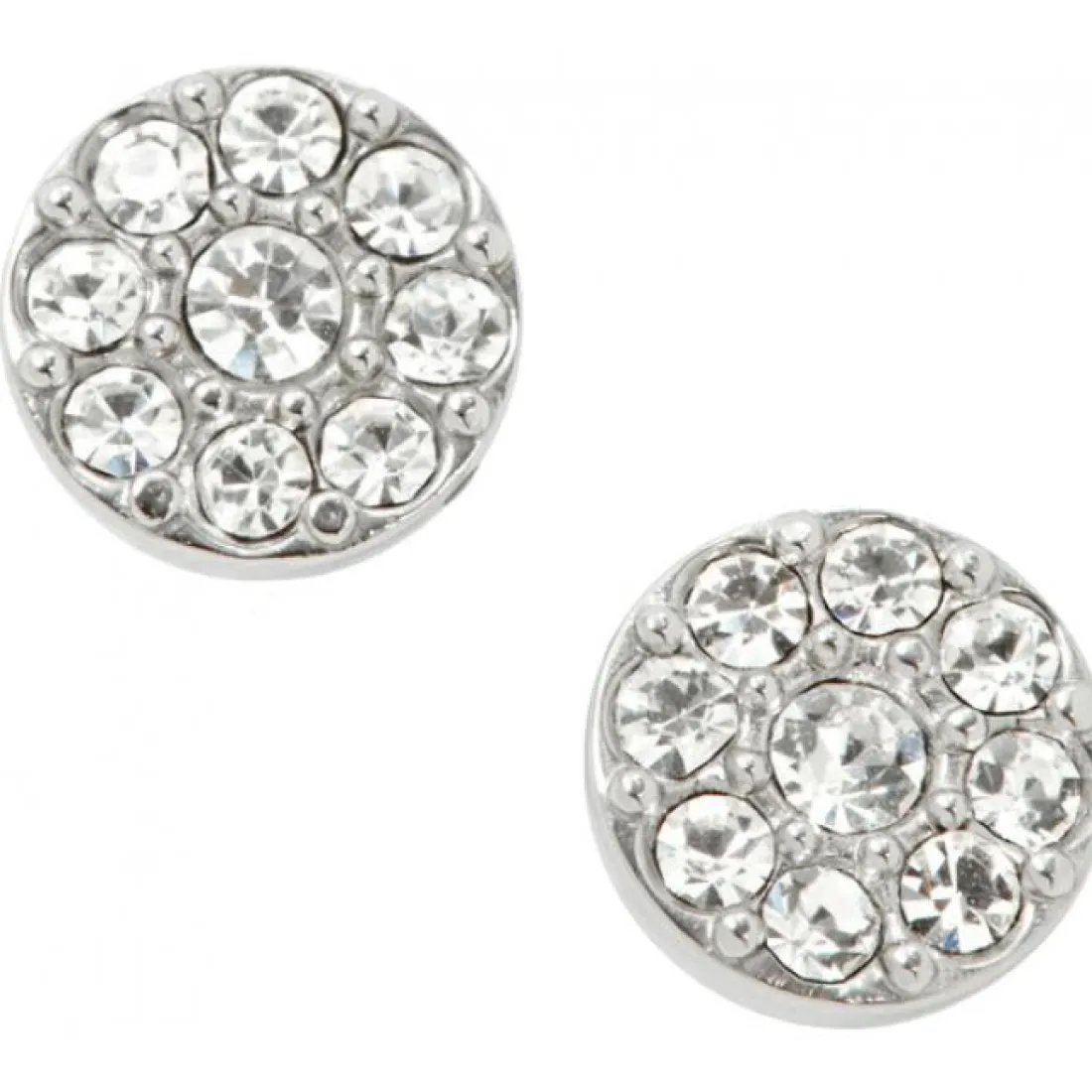 Boucles d'oreilles Fossil JF00828040 - Boucles d'oreilles Argentés Cristaux Jeunes