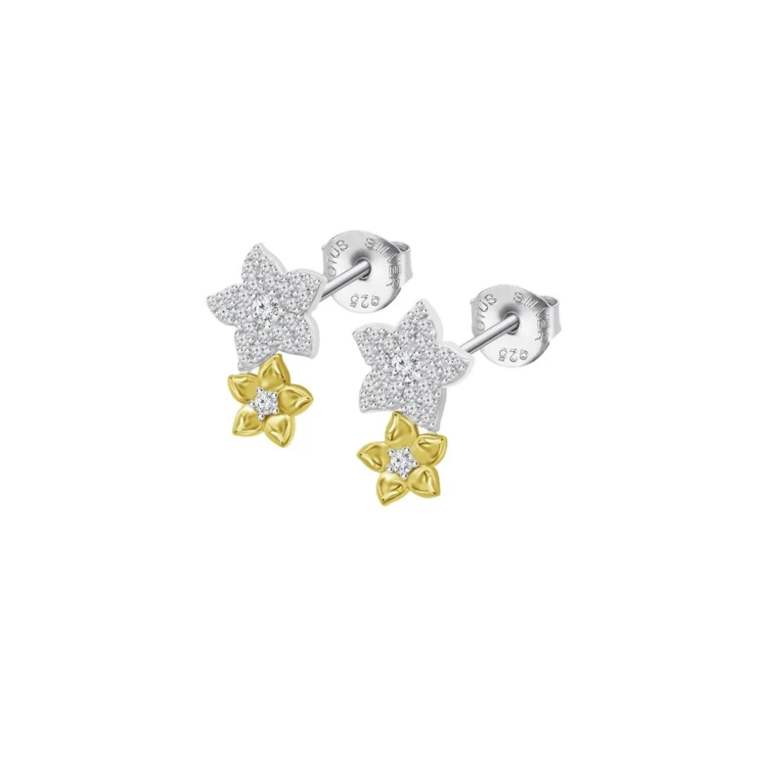 Boucles d'oreilles Lotus Silver Trendy - LP3836-4-2
