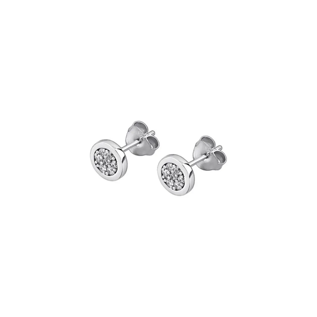 Boucles d'oreilles Lotus Silver LP1712-4/1 - dame pure essential Argent