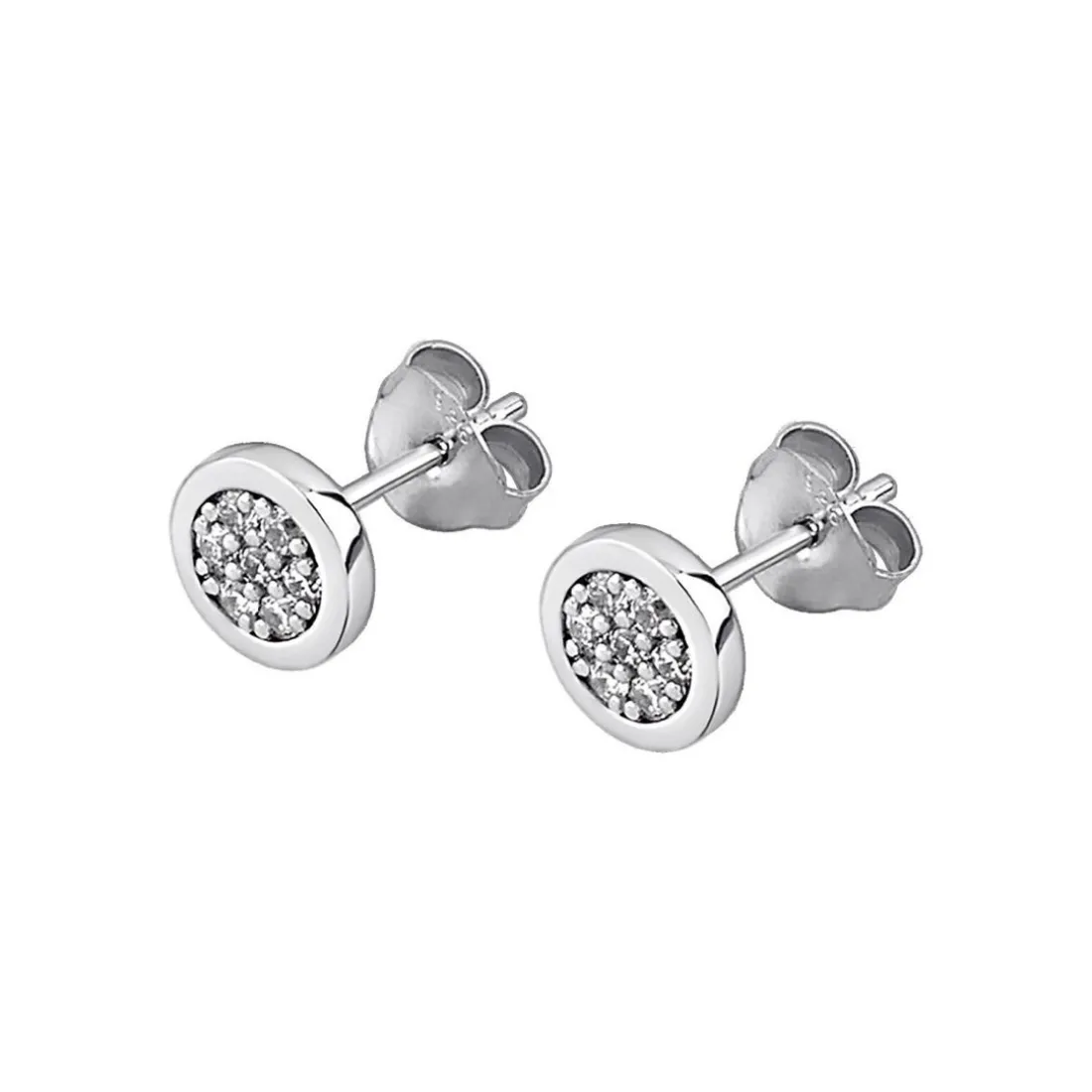 Boucles d'oreilles Lotus Silver LP1712-4/1 - dame pure essential Argent