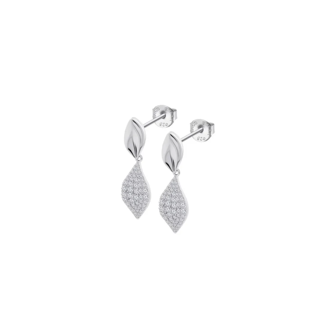 Boucles d'oreilles Lotus Silver Glam - LP3843-4-1