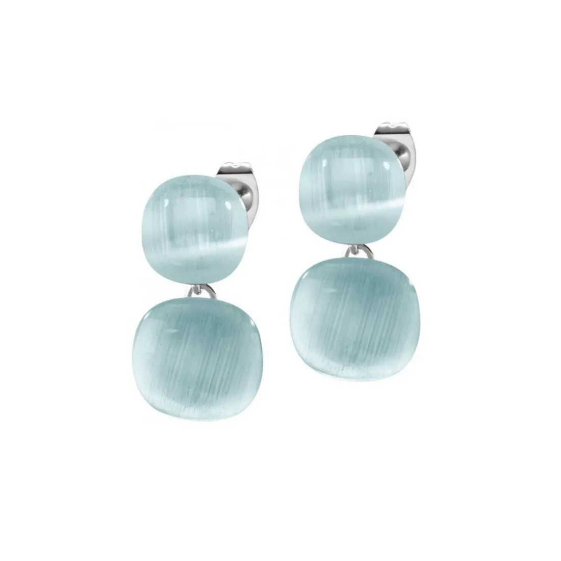 Boucles D'oreilles Morellato Bijoux SAKK79 - Boucles D'oreilles Argent Oeil de chat
