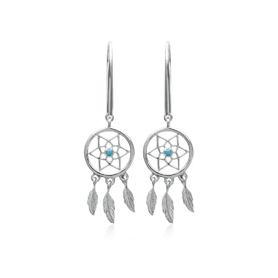 Boucles d'oreilles Pendantes fantaisie argent Maison de la Bijouterie Z530530