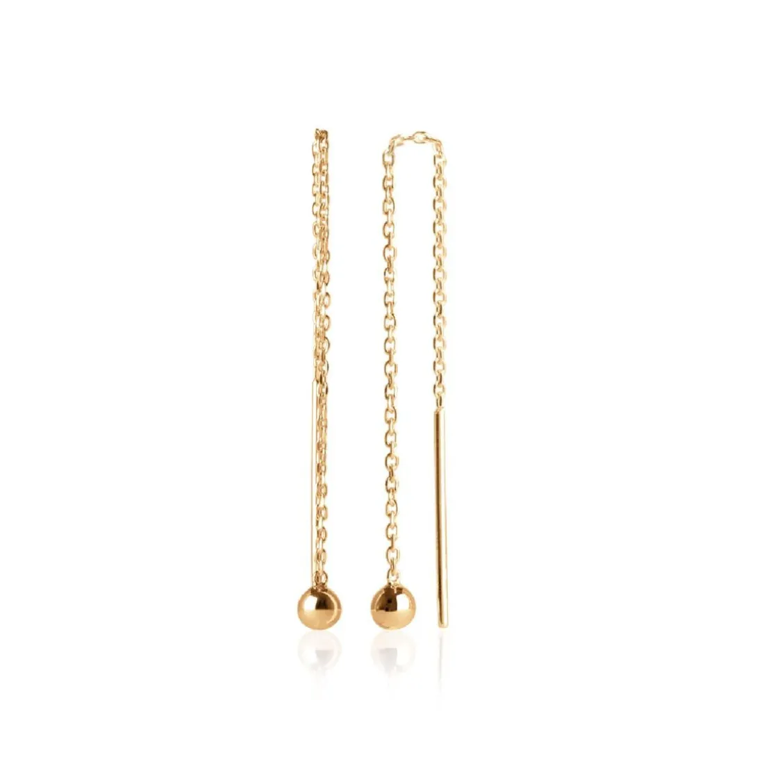 Boucles d'oreilles Pendantes perle plaqué or Maison de la Bijouterie Y5Z3500
