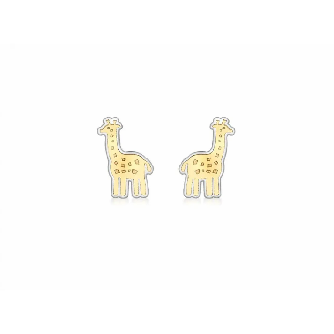 Boucles d'oreilles Stella 2-55-7659 Or Jaune et Or Blanc