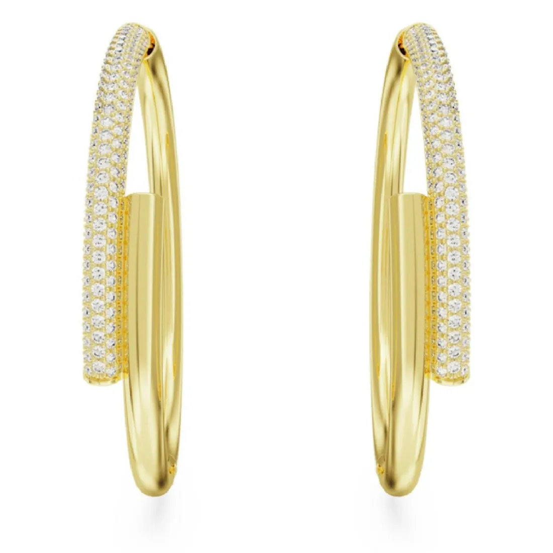 Boucles d'oreilles Swarovski 5671808 - Dextera PE CRE/GOS