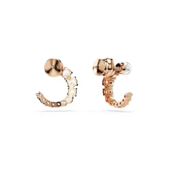 Boucles d'oreilles Swarovski - Matrix Plaqué Or Rose