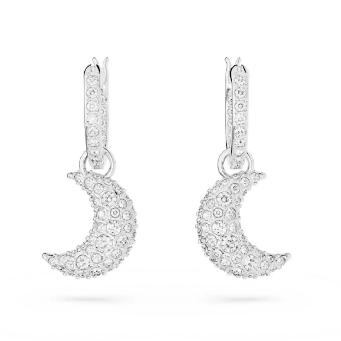 Boucles d'oreilles Swarovski Luna 5666157 - PE Mini CRE/RHS