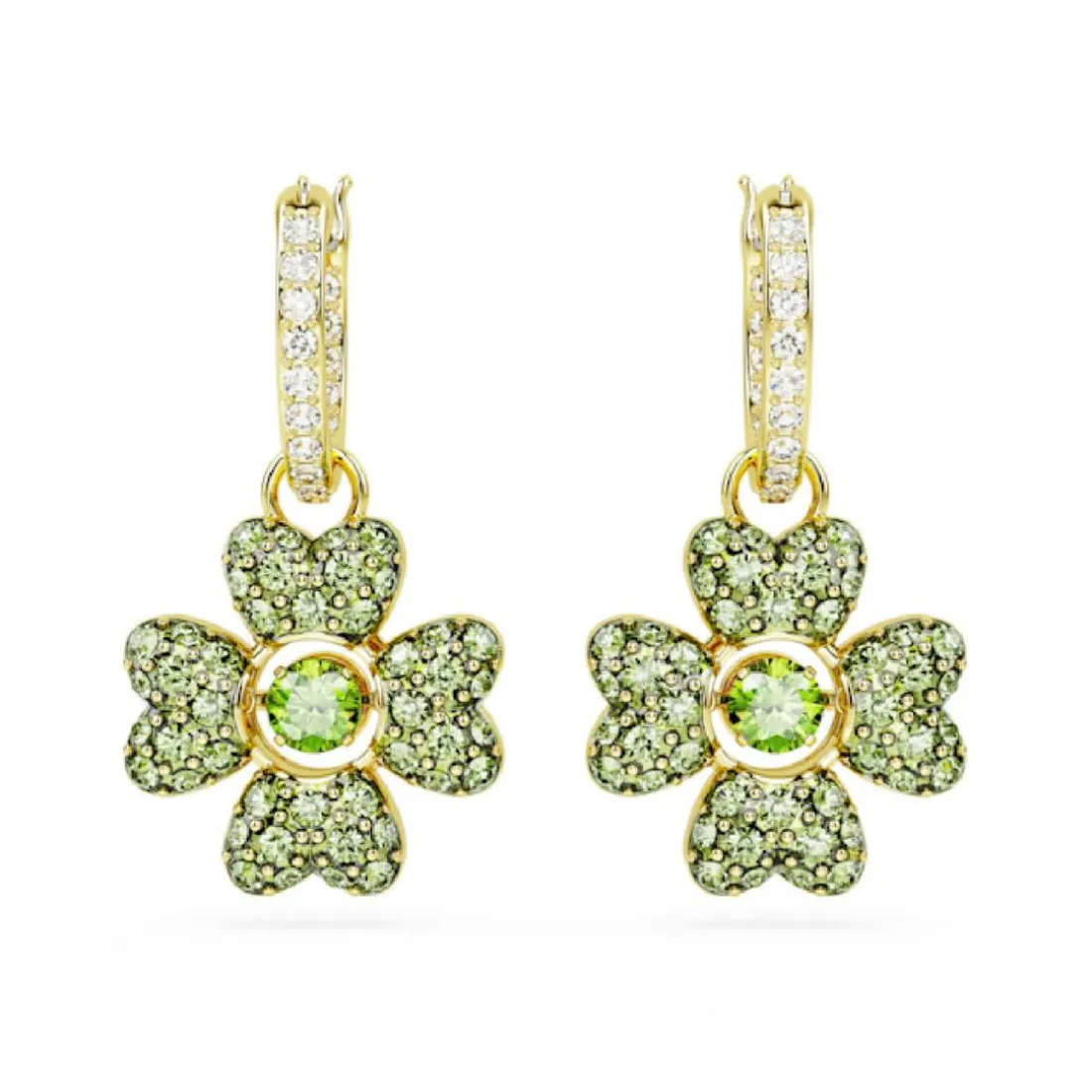 Boucles d'oreilles Swarovski Idyllia 5670664 - PE MN Clover CZ GRE/GOS
