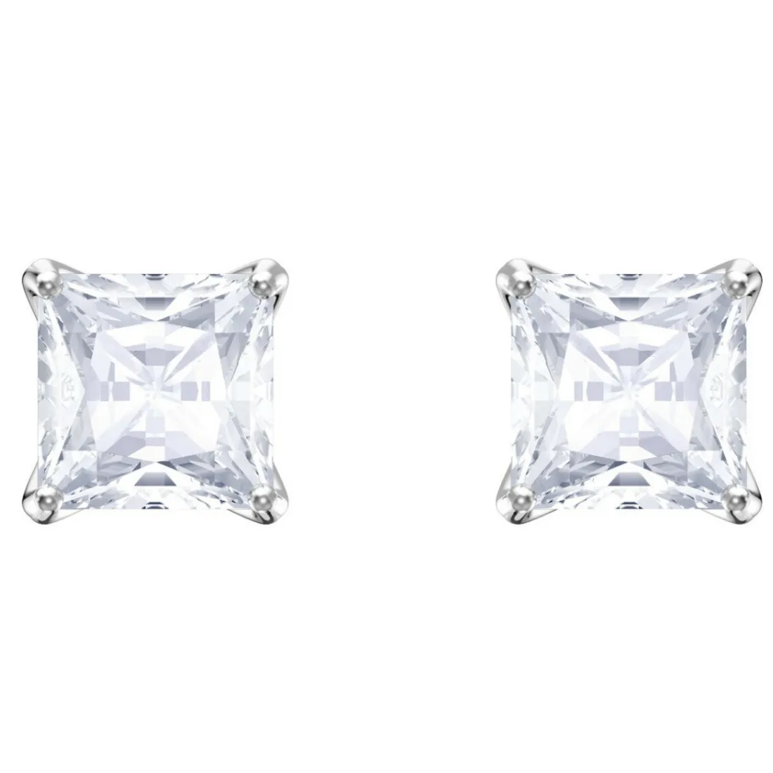 Boucles d'oreilles Swarovski Bijoux 5430365 - Acier Argenté Cristaux Swarovski Femme