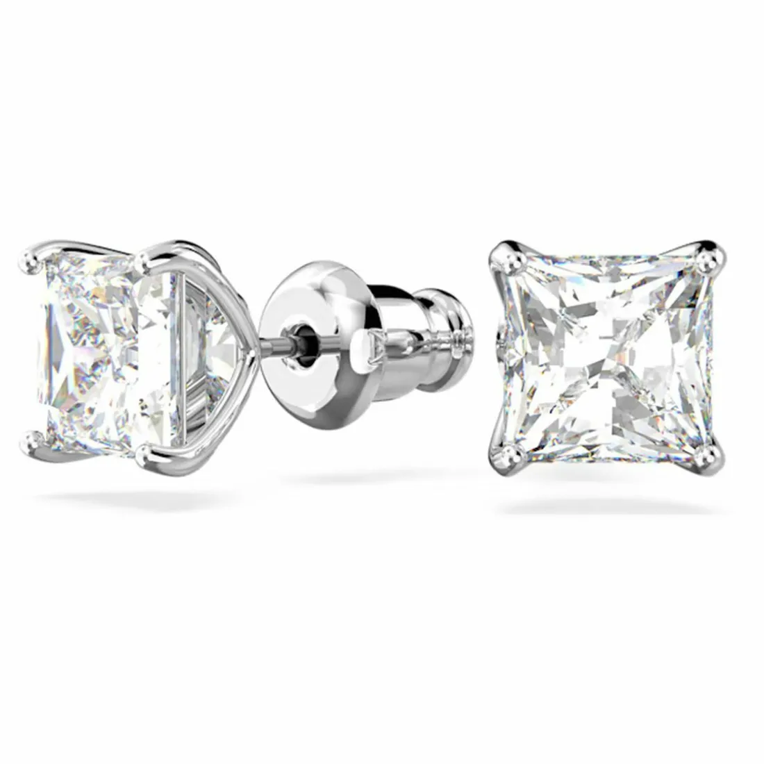Boucles d'oreilles Swarovski Bijoux 5430365 - Acier Argenté Cristaux Swarovski Femme