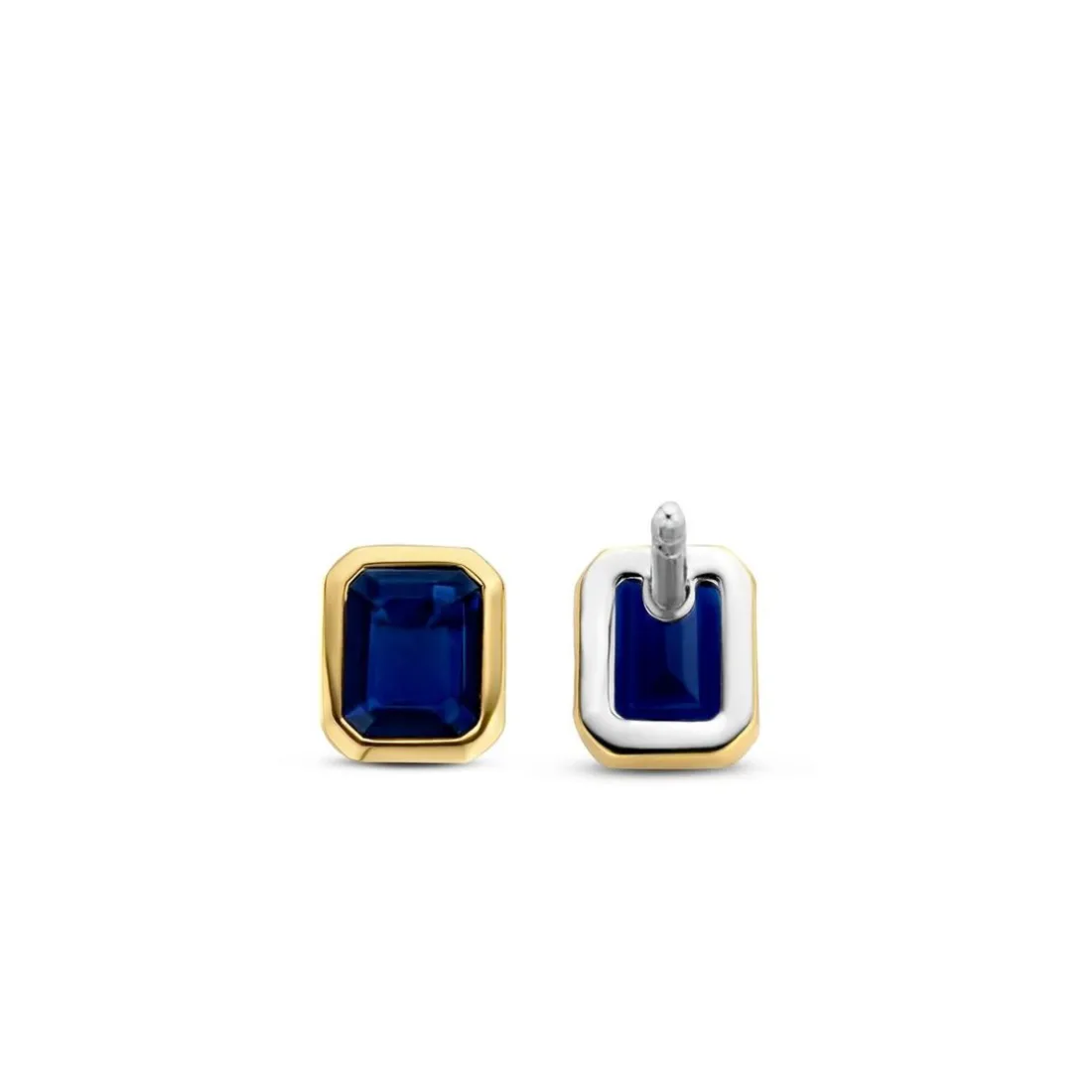 Boucles d'oreilles Ti Sento 7893BY - Argent, plaqué or