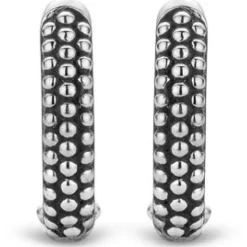 Boucles d'oreilles Ti Sento 7759SB - Boucles d'oreilles Argent Anneau bulles Femme