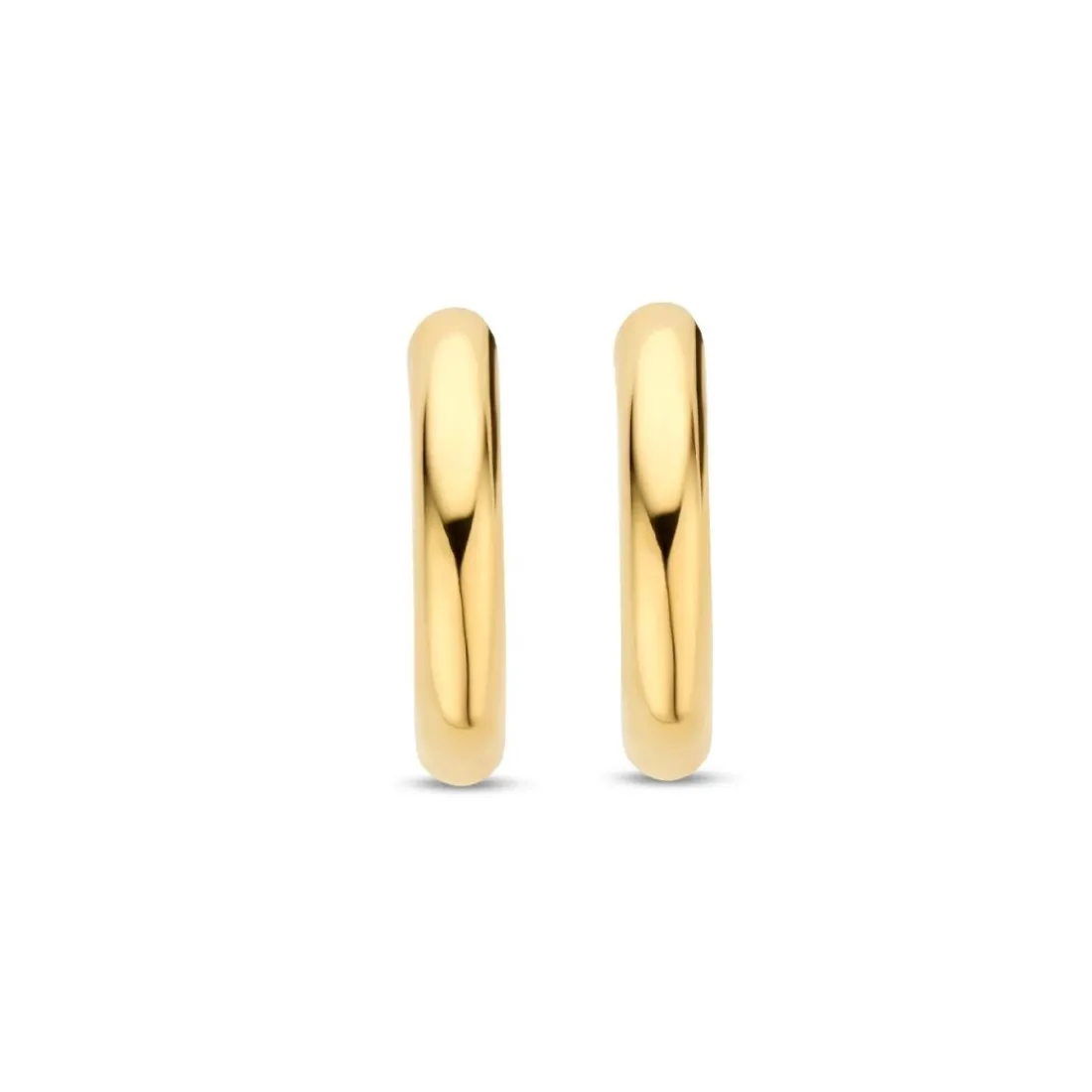 Boucles D'Oreilles Ti Sento - 7812YS Argent Doré Anneaux