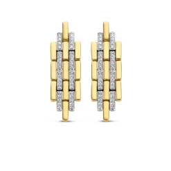 Boucles d'oreilles Ti Sento 7891ZY - Argent, plaqué or
