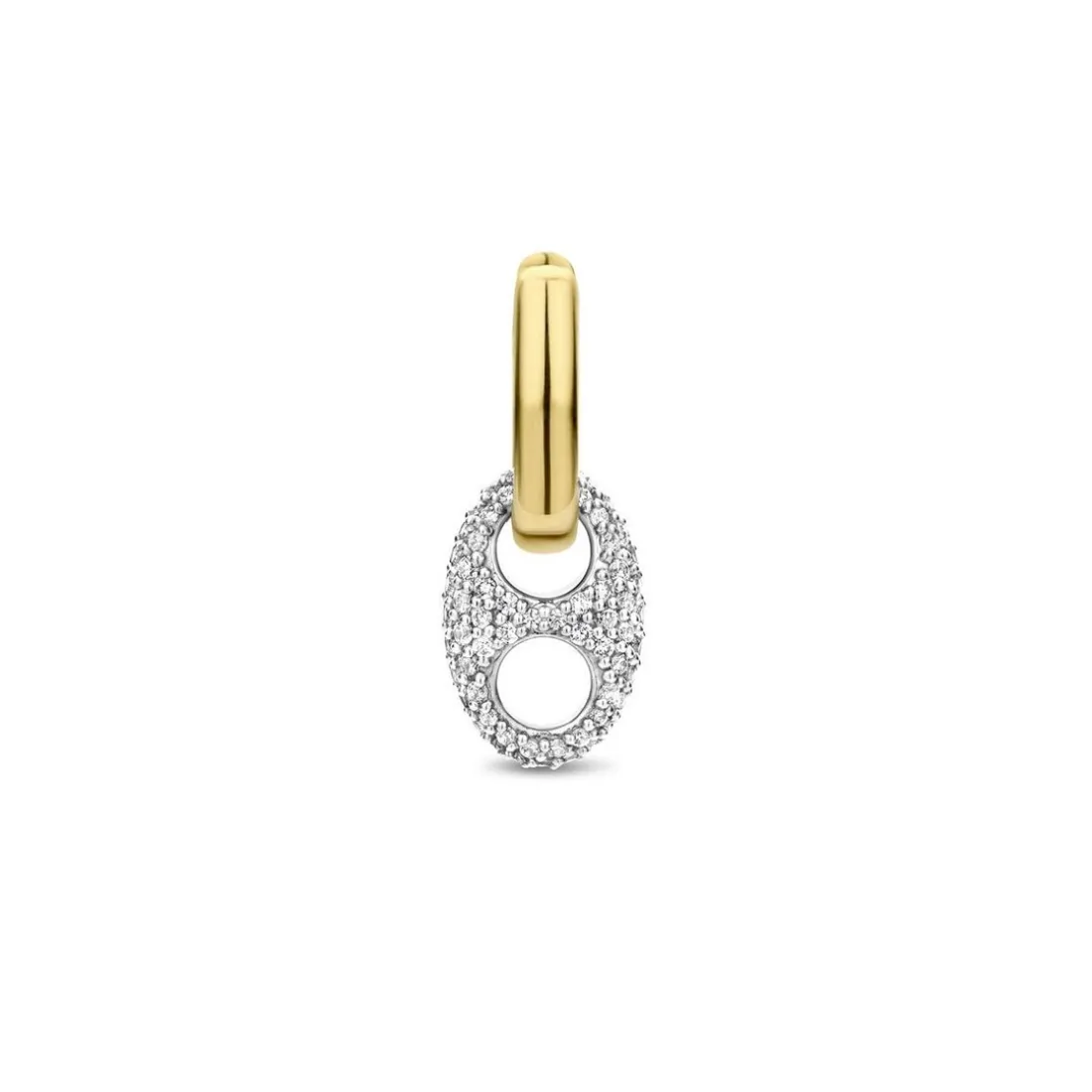 Boucles d'oreilles Ti Sento 7878ZY-H - Argent, plaqué or