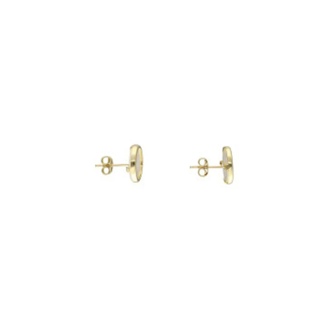Boucles oreilles anneau plaqué or Maison de la Bijouterie Y5Y3Z00