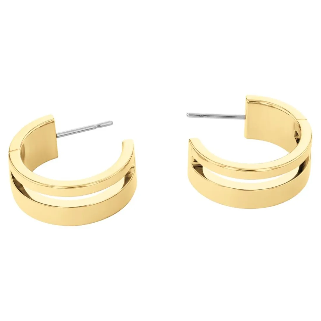 Boucles oreilles Calvin Klein Bijoux Geometric Essentials Sculptural - 35000676 Acier Doré