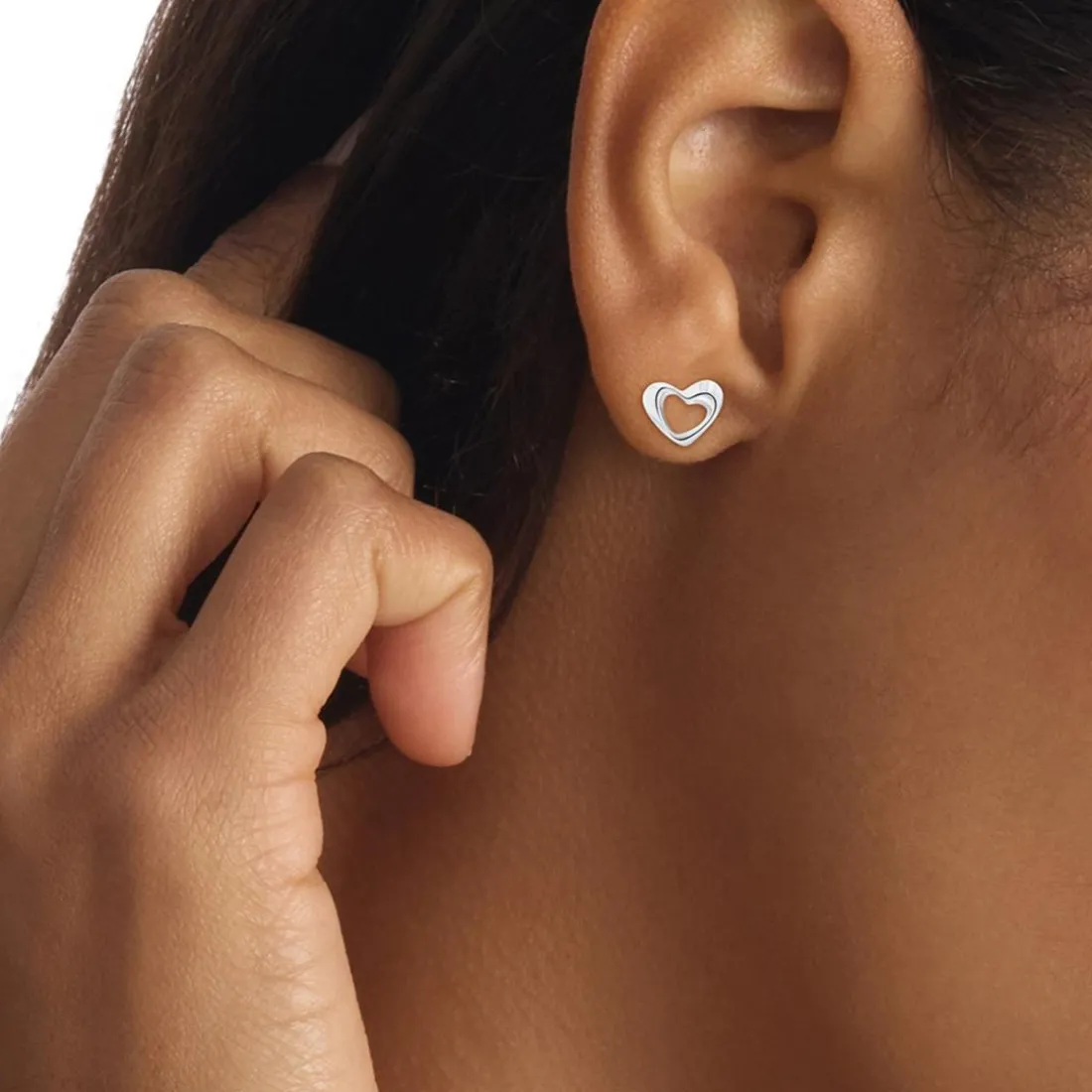 Boucles oreilles Calvin Klein Bijoux Enchanting - 35000759 Acier Argent