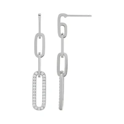 Boucles oreilles Charles Garnier Bijoux Styles - AGF170006E Argent