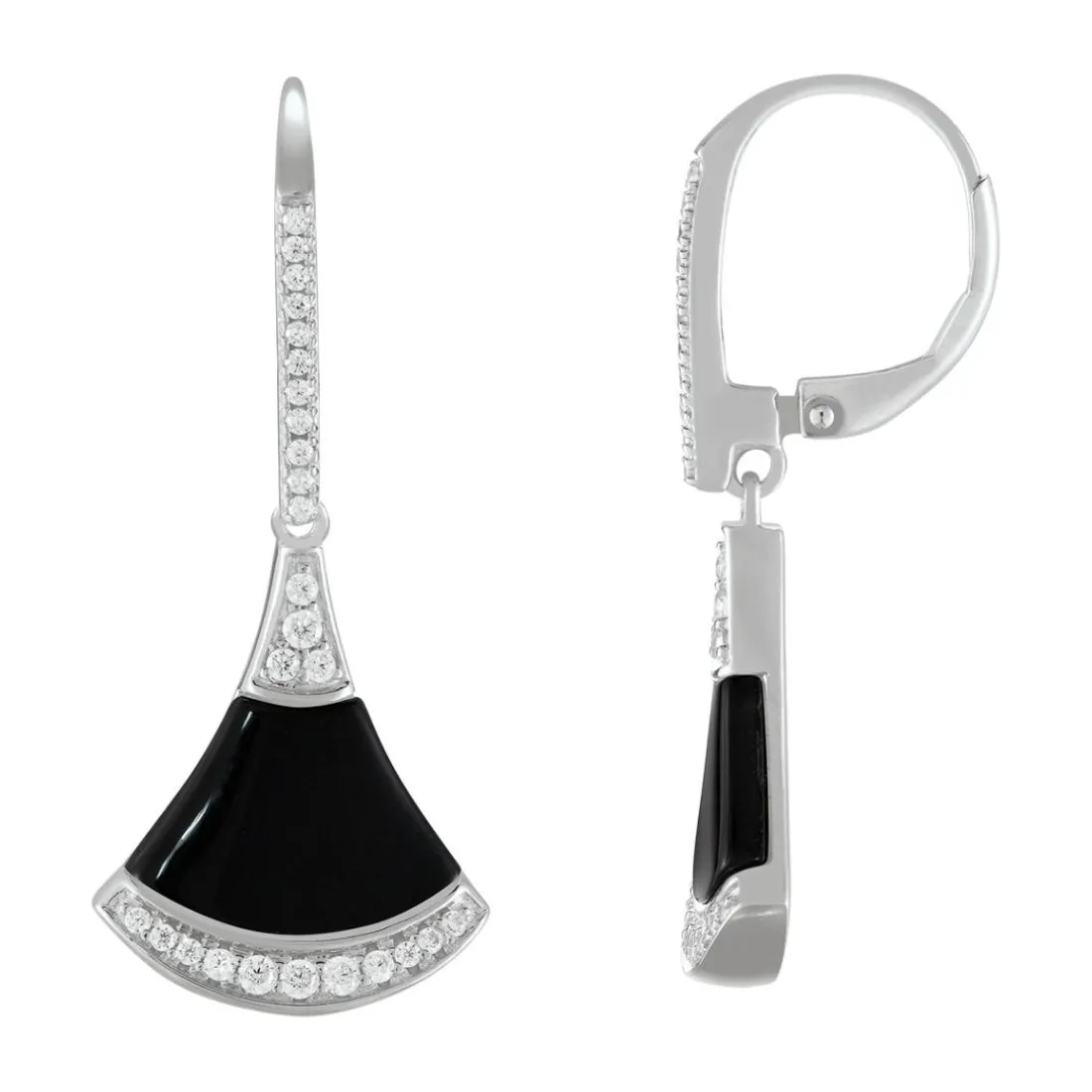 Boucles oreilles Charles Garnier Bijoux Legende - AGF170120E Argent