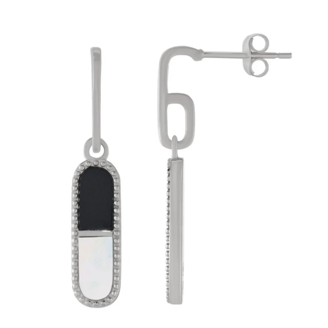 Boucles oreilles Charles Garnier Bijoux Styles - AGF170170E Argent