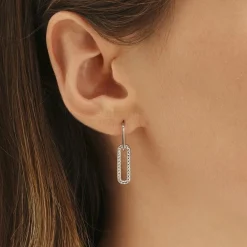 Boucles oreilles Charles Garnier Bijoux Styles - AGF170067E Argent